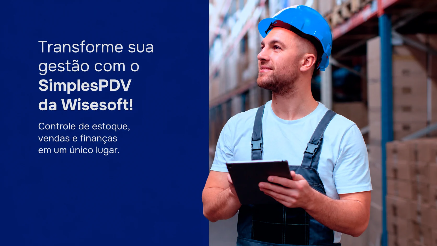 Gestão de estoque, vendas e finanças com SimplesPDV da Wisesoft